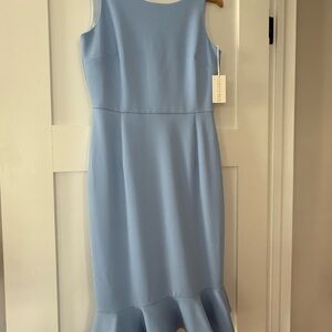 Elegant Light Blue Felicity Dress